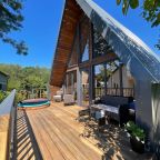 Дом (А-Фрейм Морской с 2мя отдельными спальнями), Коттедж Leo Land Glamping