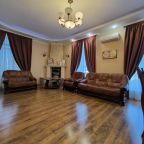 Уютная большая гостиная с раскладывающимся диваном.