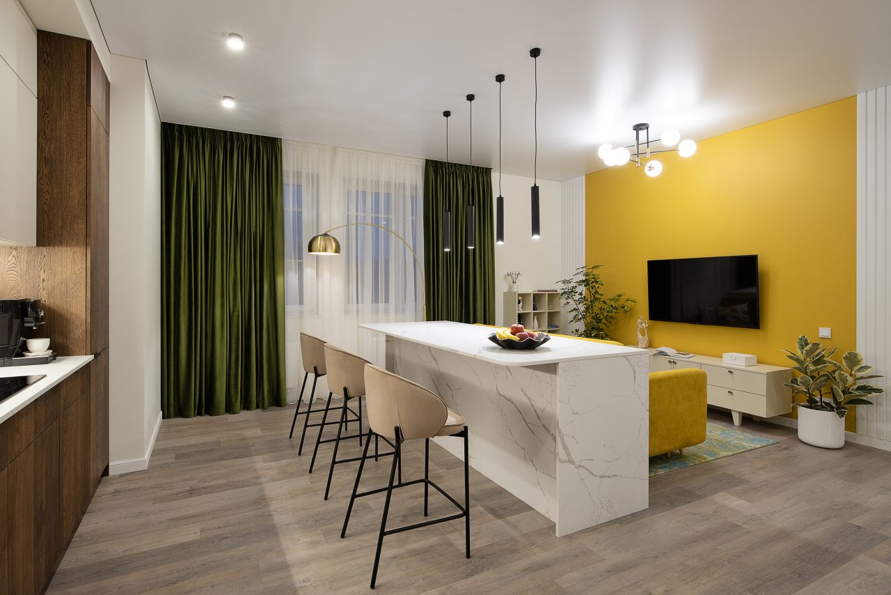 Апартаменты (Медовые сны | 2 спальни), Апартаменты Art by Pavlov