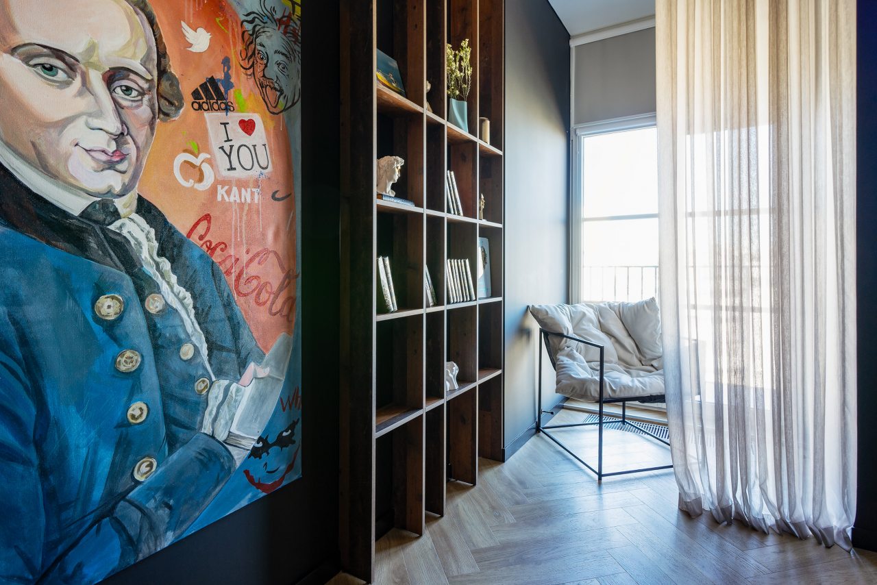 Pavlov “У Канта” — дизайнерские апартаменты с ярким характер