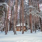 Своя ухоженная территория, Отель Дивный Мир Хижина