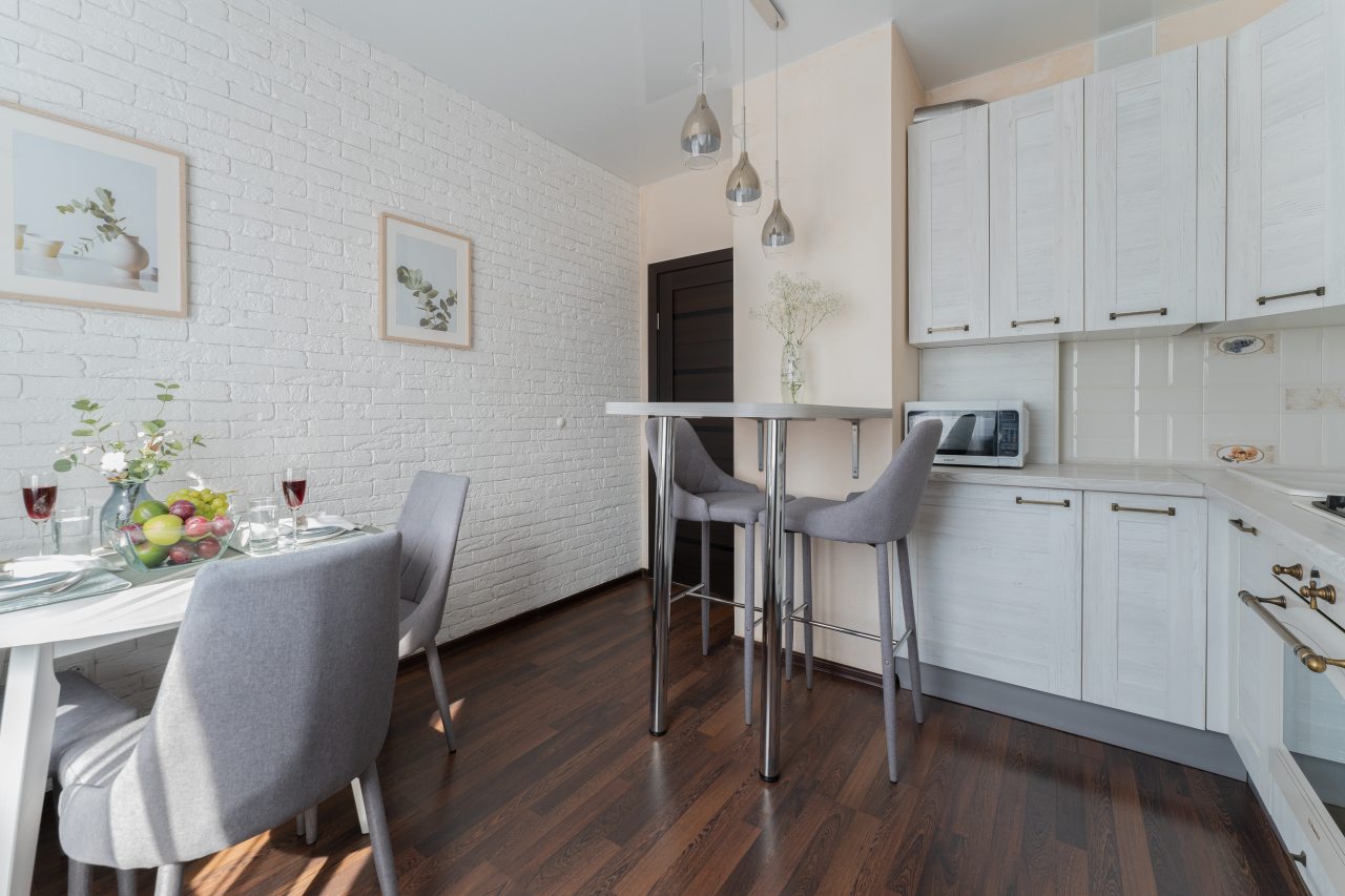 Кухня, Апартаменты Apart-Deluxe Легенды Моря на Елизаветинской 3