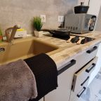 Люкс (Двухкомнатный SEA 4 с кухней и кроватью king-size), Гостевой дом Abrau Soul Spa