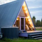 Полулюкс (Дом с чаном и баней), Глэмпинг A-Land