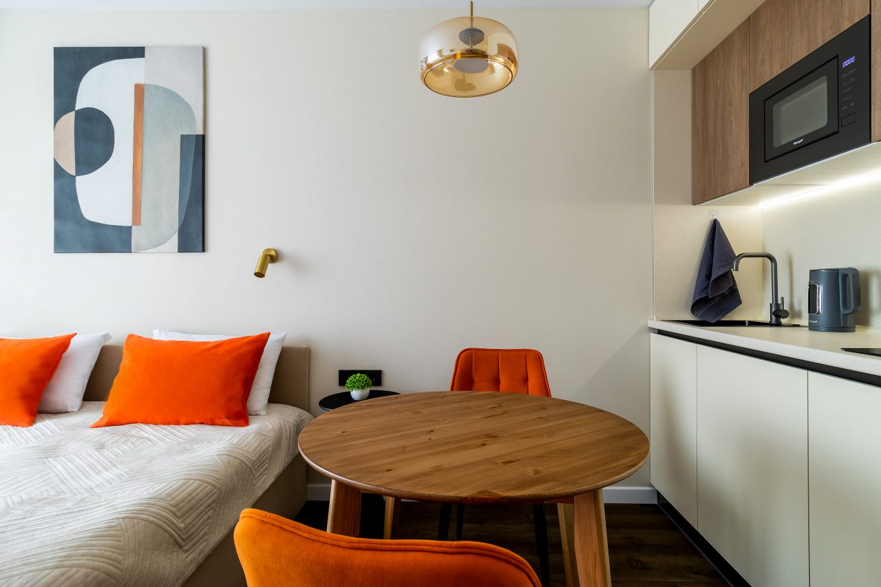Яркие и стильные  апартаменты Maison №235 - 26 м2