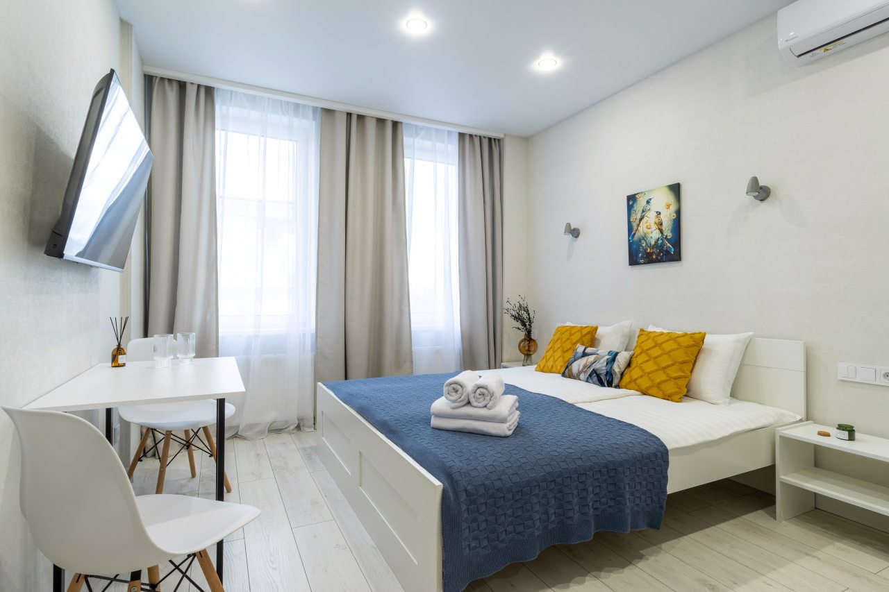 Студио (Birds №506 с видом на город), Апартаменты Nort на Родионова