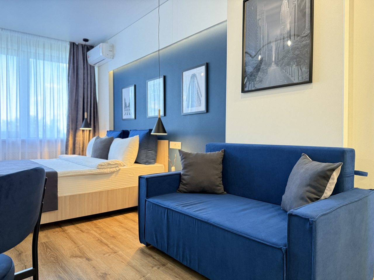 Апартаменты (Calmness №411 | Студия (dbl)), Апартаменты Nort на Родионова