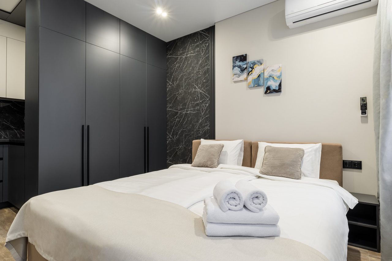 Студио (Daily с кухней и видом на город), Апартаменты Nort на Родионова