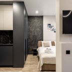 Студио (Daily с кухней и видом на город), Апартаменты Nort на Родионова