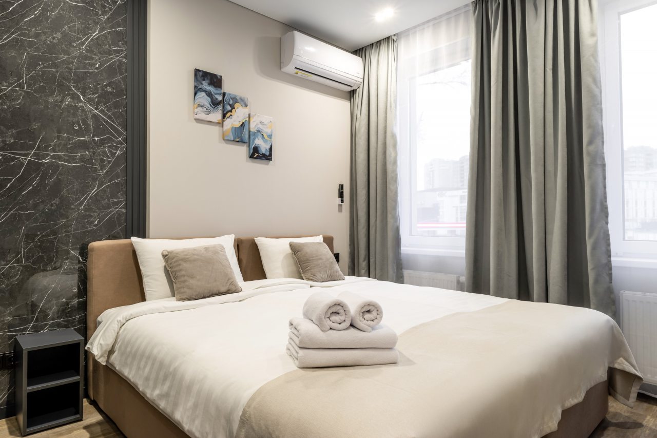 Студио (Daily с кухней и видом на город), Апартаменты Nort на Родионова