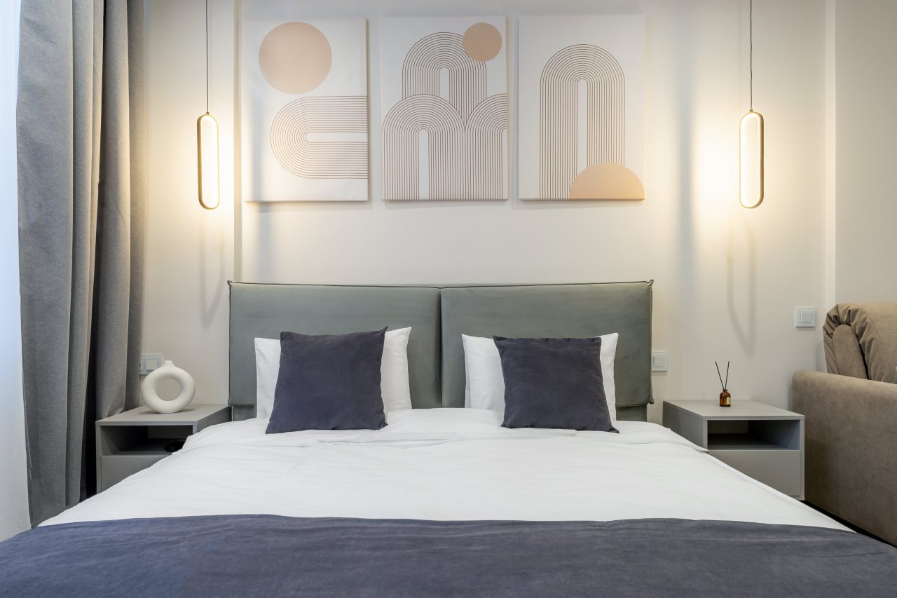 Студио (Cotton с видом на Волгу), Апартаменты Nort на Родионова