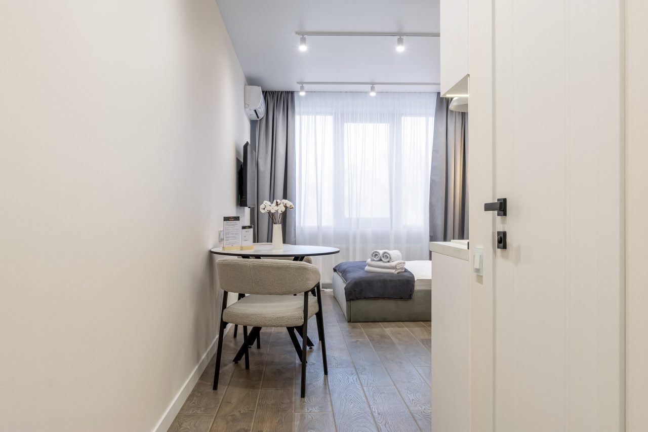 Студио (Cotton с видом на Волгу), Апартаменты Nort на Родионова