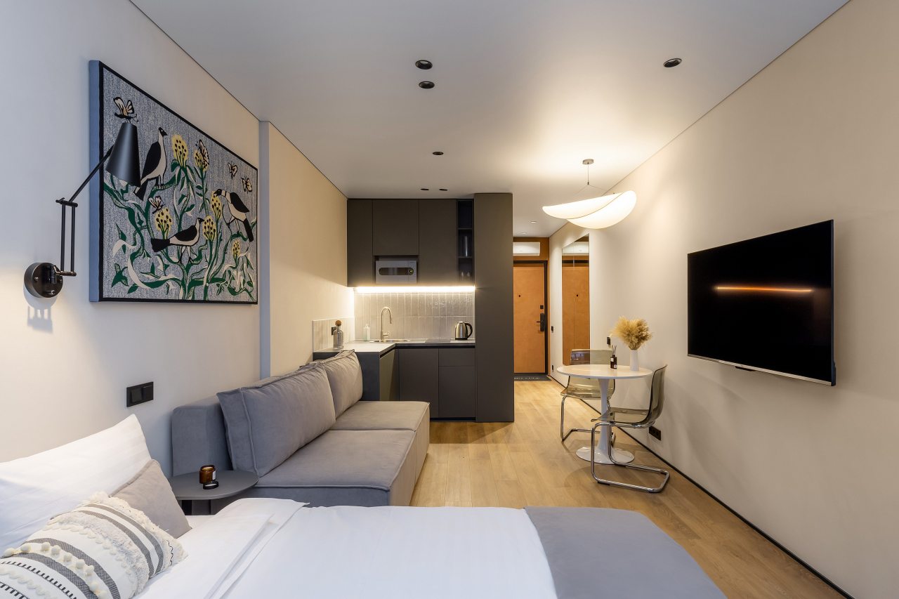 Апартаменты (Ruma с видом на Волгу), Апартаменты Nort на Родионова