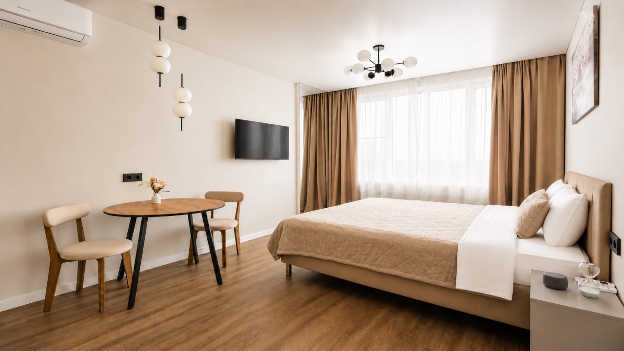 Студио (Lampa №436), Апартаменты Nort на Родионова
