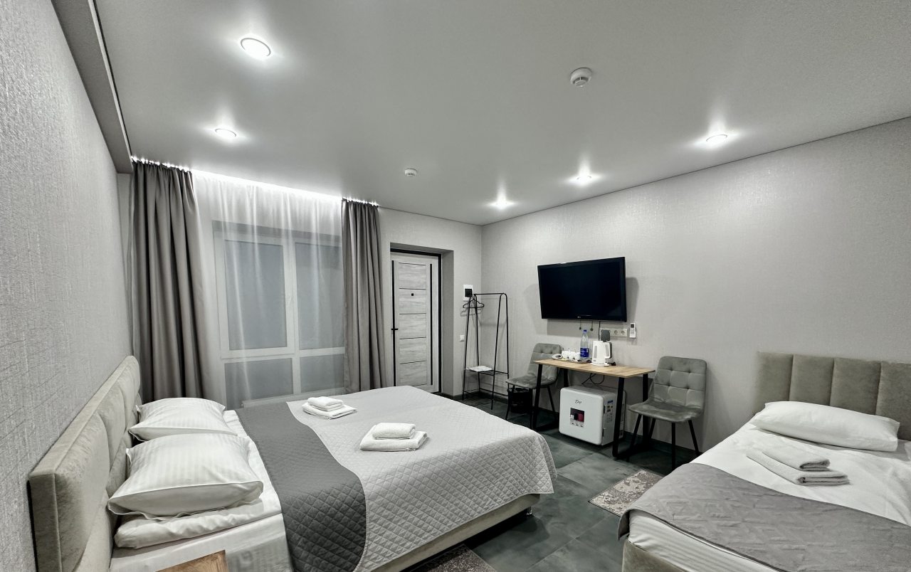Трехместный (Трехместный ДеЛюкс), Гостевой дом Dom Apt 53