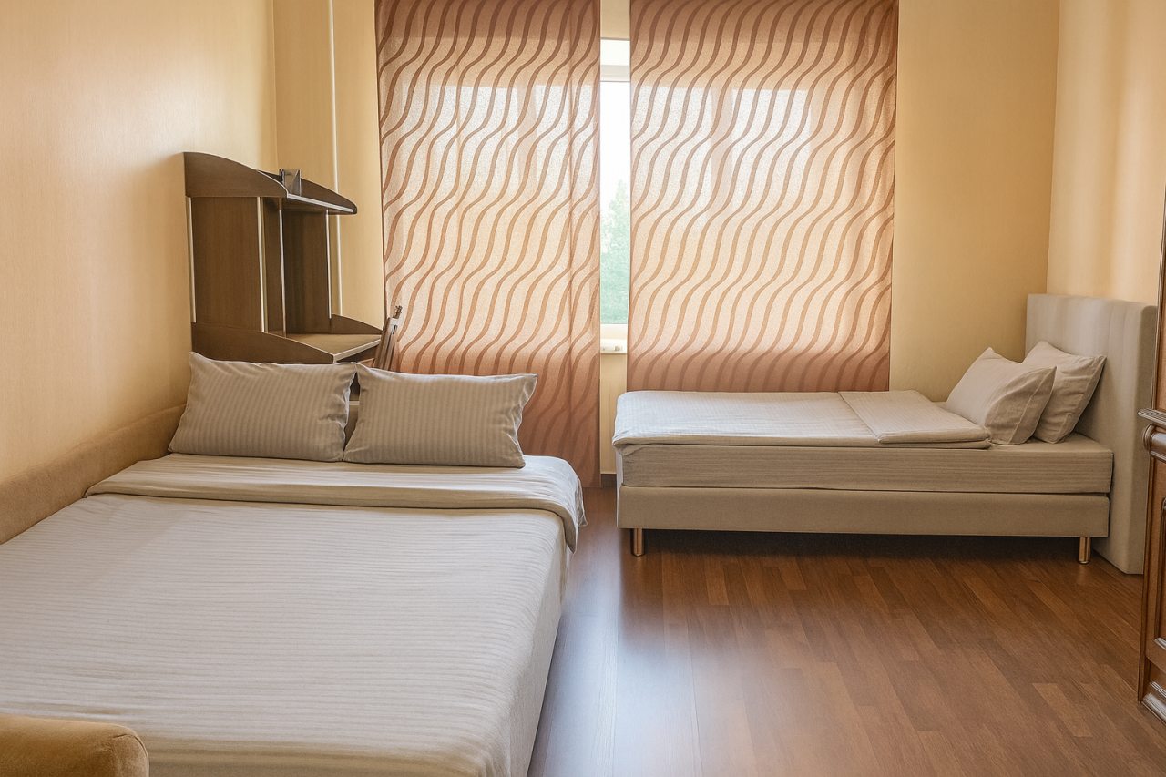 Двухместный (Трехкомнатная квартира на Первомайской), Апартаменты Аликорн24 на Первомайской