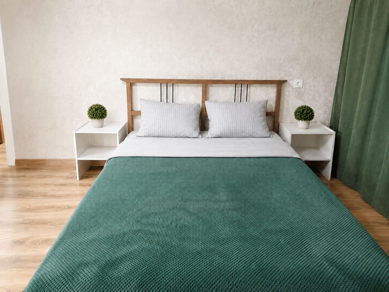 Двухместный (Двухкомнатная квартира на Первомайской 3, 52 м²), Апартаменты Аликорн24 на Первомайской