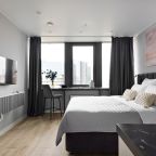 Двухместный (Уютная студия у метро 1215-2), Апартаменты Уютно и точка