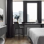 Двухместный (Уютная студия у метро 1215-2), Апартаменты Уютно и точка