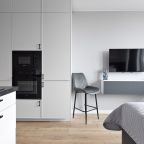 Двухместный (Уютная студия у метро 1215-2), Апартаменты Уютно и точка