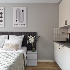 Двухместный (Студия у метро 1301-1), Апартаменты Уютно и точка