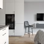 Двухместный (Студия у метро 1301-1), Апартаменты Уютно и точка