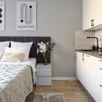 Двухместный (Студия у метро 1301-1), Апартаменты Уютно и точка