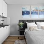 Двухместный (Уютная студия у метро 520-2), Апартаменты Уютно и точка