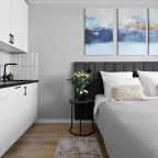 Двухместный (Уютная студия у метро 520-2), Апартаменты Уютно и точка