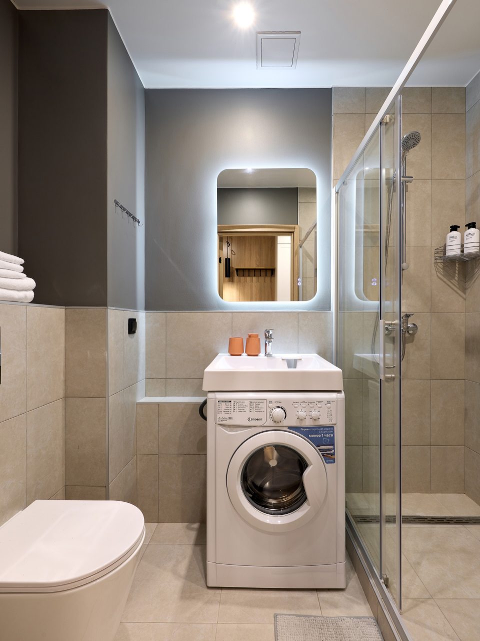 Двухместный (Уютная студия у метро 520-2), Апартаменты Уютно и точка