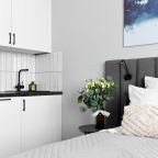 Двухместный (Уютная студия у метро 520-2), Апартаменты Уютно и точка