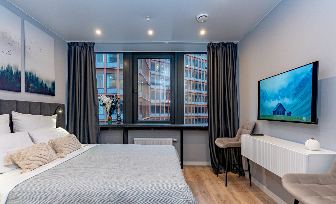 Двухместный (Апартаменты у метро 705-2), Апартаменты Уютно и точка