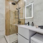 Студио (Уютная студия около метро Спартак и рядом с парком), Апартаменты Business apartments