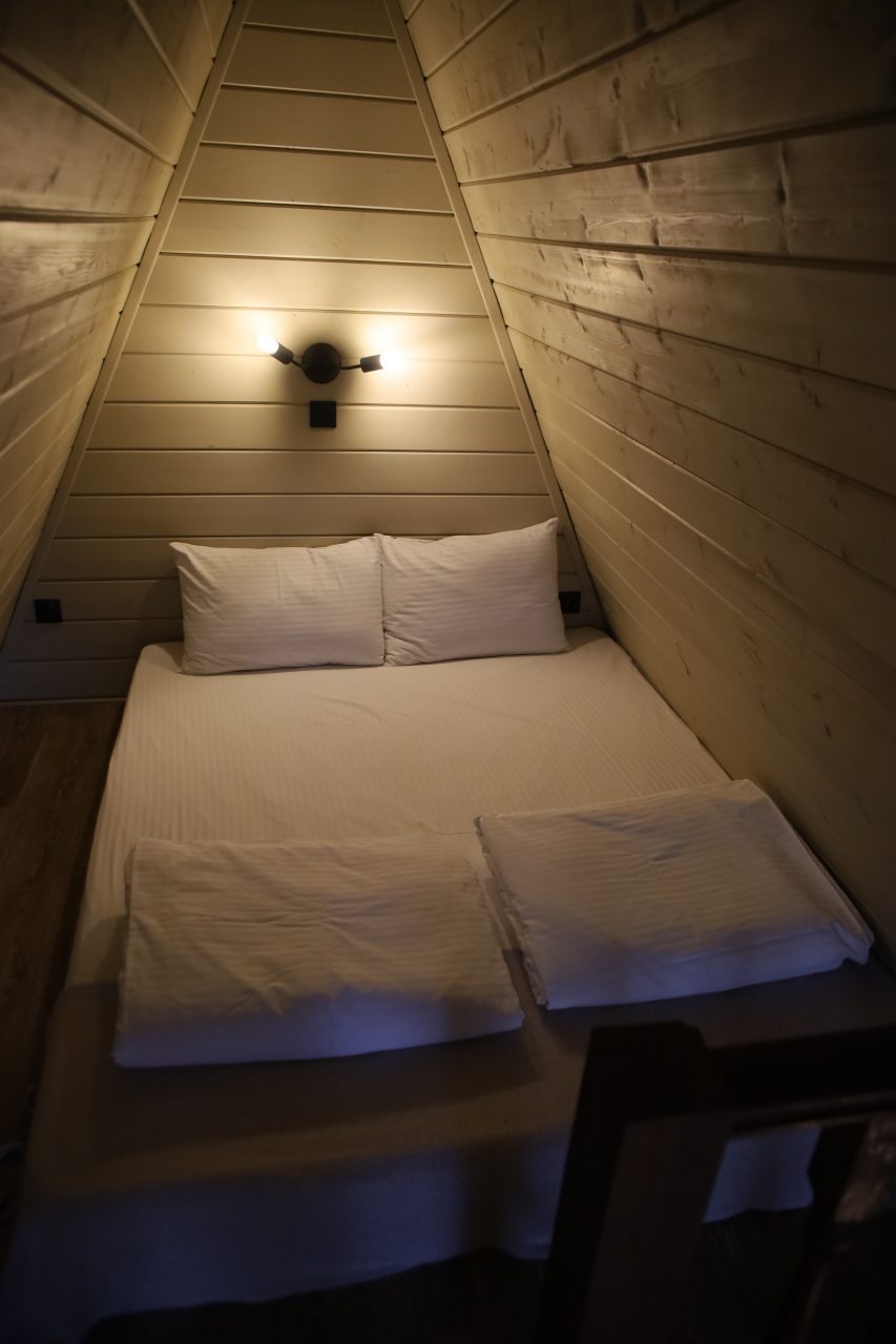 Двухместный (А-фрейм с видом на море), Глэмпинг Станция Морская