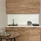 Кухонный гарнитур в апартаментах