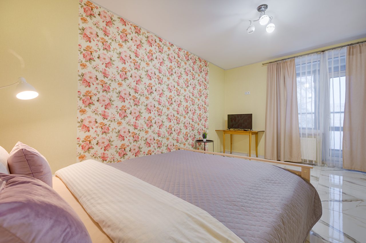 Квартира (Однушка с джакузи в ЖК Царская Столица), Апартаменты RentalSPb в ЖК Царская Столица