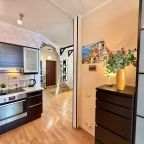 Кухня, Апартаменты Уютные на Белорусской 3