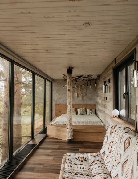 Глэмпинг Panorama Cliff home