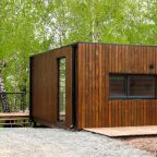 Дом (Cube home), Глэмпинг Panorama Cliff home