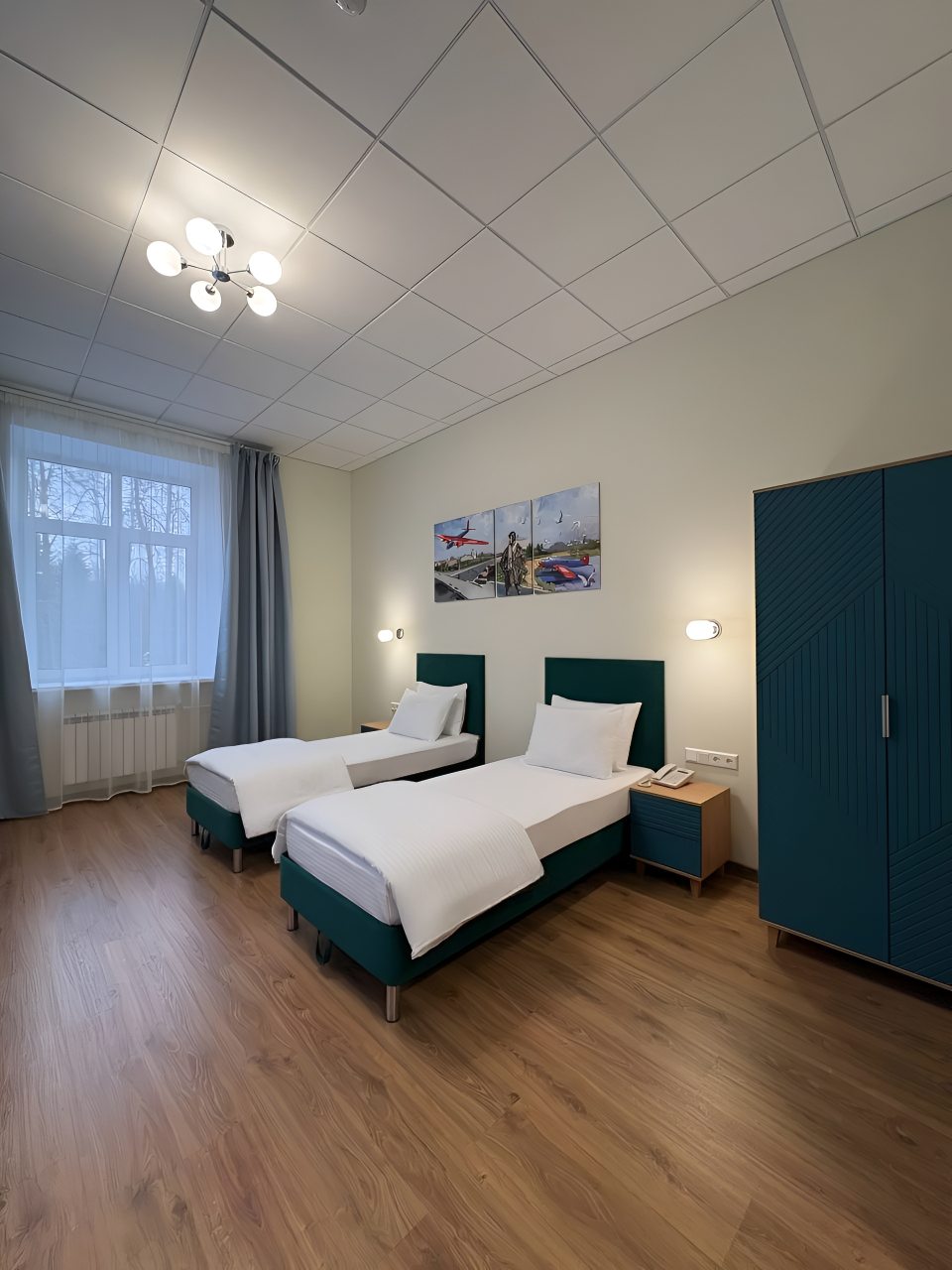 Двухместный (Стандарт 215 имени Ляпидевского А.В.), Гостиница Авиатор