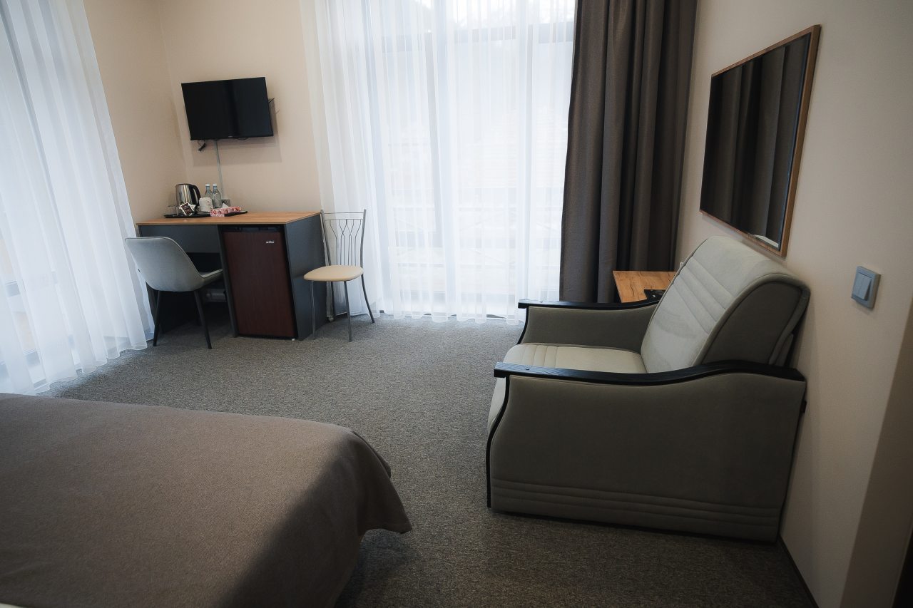 Трехместный (Стандарт Улучшенный), Отель Мельница