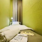 Одноместный (Одноместный номер с окном. Удобства на этаже), Мини-отель StayWay На Авиамоторной