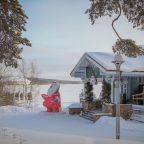 Вход в ресторан «Пристань»