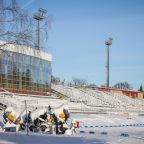 Пресс центр и трибуны