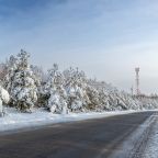 Въезд на территорию