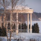 Вид на Волгу и Ротонду