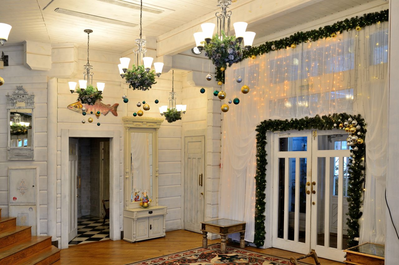 Интерьер ресторана «Пристань»