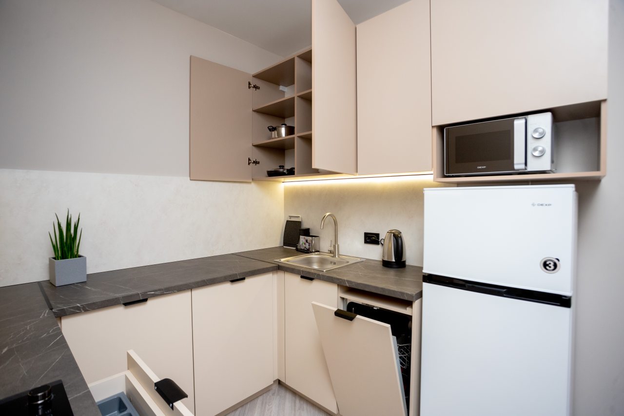 Студио (SUITE), Комплекс апартаментов БЕРЕГ Курортный