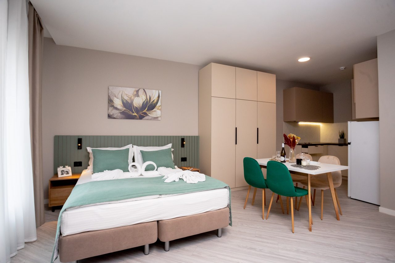 Студио (SUITE), Комплекс апартаментов БЕРЕГ Курортный