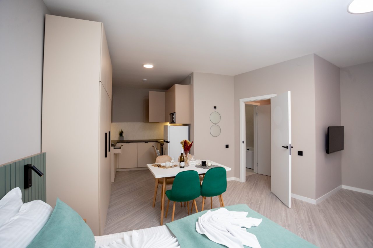 Студио (SUITE), Комплекс апартаментов БЕРЕГ Курортный